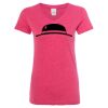 Women’s Glitter V-Neck T-Shirt Thumbnail