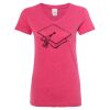 Women’s Glitter V-Neck T-Shirt Thumbnail