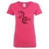 Women’s Glitter V-Neck T-Shirt Thumbnail