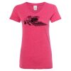 Women’s Glitter V-Neck T-Shirt Thumbnail