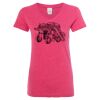 Women’s Glitter V-Neck T-Shirt Thumbnail