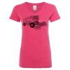 Women’s Glitter V-Neck T-Shirt Thumbnail