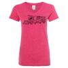 Women’s Glitter V-Neck T-Shirt Thumbnail