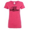 Women’s Glitter V-Neck T-Shirt Thumbnail