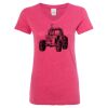 Women’s Glitter V-Neck T-Shirt Thumbnail