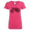 Women’s Glitter V-Neck T-Shirt Thumbnail