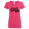 Women’s Glitter V-Neck T-Shirt Thumbnail