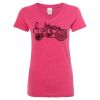Women’s Glitter V-Neck T-Shirt Thumbnail