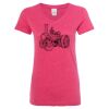 Women’s Glitter V-Neck T-Shirt Thumbnail