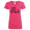 Women’s Glitter V-Neck T-Shirt Thumbnail