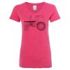 Women’s Glitter V-Neck T-Shirt Thumbnail