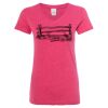 Women’s Glitter V-Neck T-Shirt Thumbnail