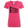 Women’s Glitter V-Neck T-Shirt Thumbnail