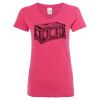 Women’s Glitter V-Neck T-Shirt Thumbnail