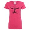 Women’s Glitter V-Neck T-Shirt Thumbnail