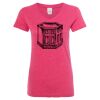 Women’s Glitter V-Neck T-Shirt Thumbnail