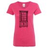 Women’s Glitter V-Neck T-Shirt Thumbnail