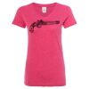 Women’s Glitter V-Neck T-Shirt Thumbnail