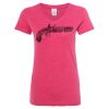 Women’s Glitter V-Neck T-Shirt Thumbnail