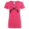 Women’s Glitter V-Neck T-Shirt Thumbnail
