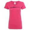 Women’s Glitter V-Neck T-Shirt Thumbnail