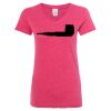 Women’s Glitter V-Neck T-Shirt Thumbnail