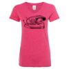 Women’s Glitter V-Neck T-Shirt Thumbnail