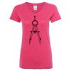 Women’s Glitter V-Neck T-Shirt Thumbnail