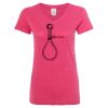 Women’s Glitter V-Neck T-Shirt Thumbnail