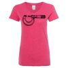 Women’s Glitter V-Neck T-Shirt Thumbnail