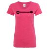 Women’s Glitter V-Neck T-Shirt Thumbnail
