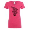Women’s Glitter V-Neck T-Shirt Thumbnail