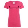 Women’s Glitter V-Neck T-Shirt Thumbnail