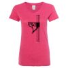 Women’s Glitter V-Neck T-Shirt Thumbnail