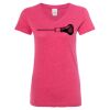 Women’s Glitter V-Neck T-Shirt Thumbnail