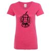 Women’s Glitter V-Neck T-Shirt Thumbnail