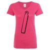 Women’s Glitter V-Neck T-Shirt Thumbnail