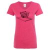 Women’s Glitter V-Neck T-Shirt Thumbnail