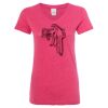 Women’s Glitter V-Neck T-Shirt Thumbnail