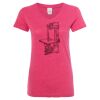 Women’s Glitter V-Neck T-Shirt Thumbnail