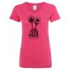 Women’s Glitter V-Neck T-Shirt Thumbnail