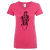 Women’s Glitter V-Neck T-Shirt Thumbnail