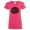 Women’s Glitter V-Neck T-Shirt Thumbnail
