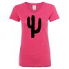 Women’s Glitter V-Neck T-Shirt Thumbnail