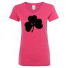 Women’s Glitter V-Neck T-Shirt Thumbnail