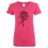 Women’s Glitter V-Neck T-Shirt Thumbnail