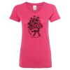 Women’s Glitter V-Neck T-Shirt Thumbnail