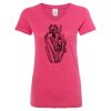 Women’s Glitter V-Neck T-Shirt Thumbnail