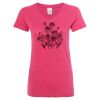 Women’s Glitter V-Neck T-Shirt Thumbnail
