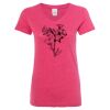 Women’s Glitter V-Neck T-Shirt Thumbnail